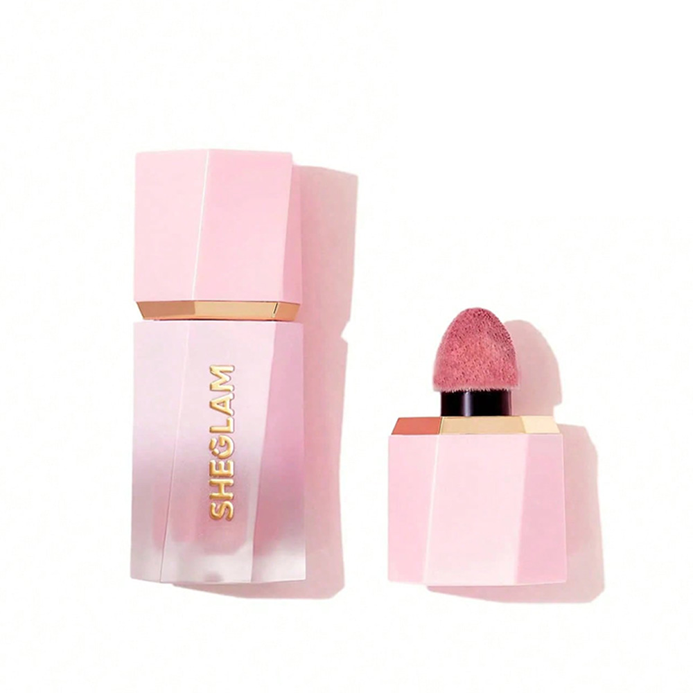 رژ گونه مایع براق شگلم مدل Bloom شماره Rose Ritual